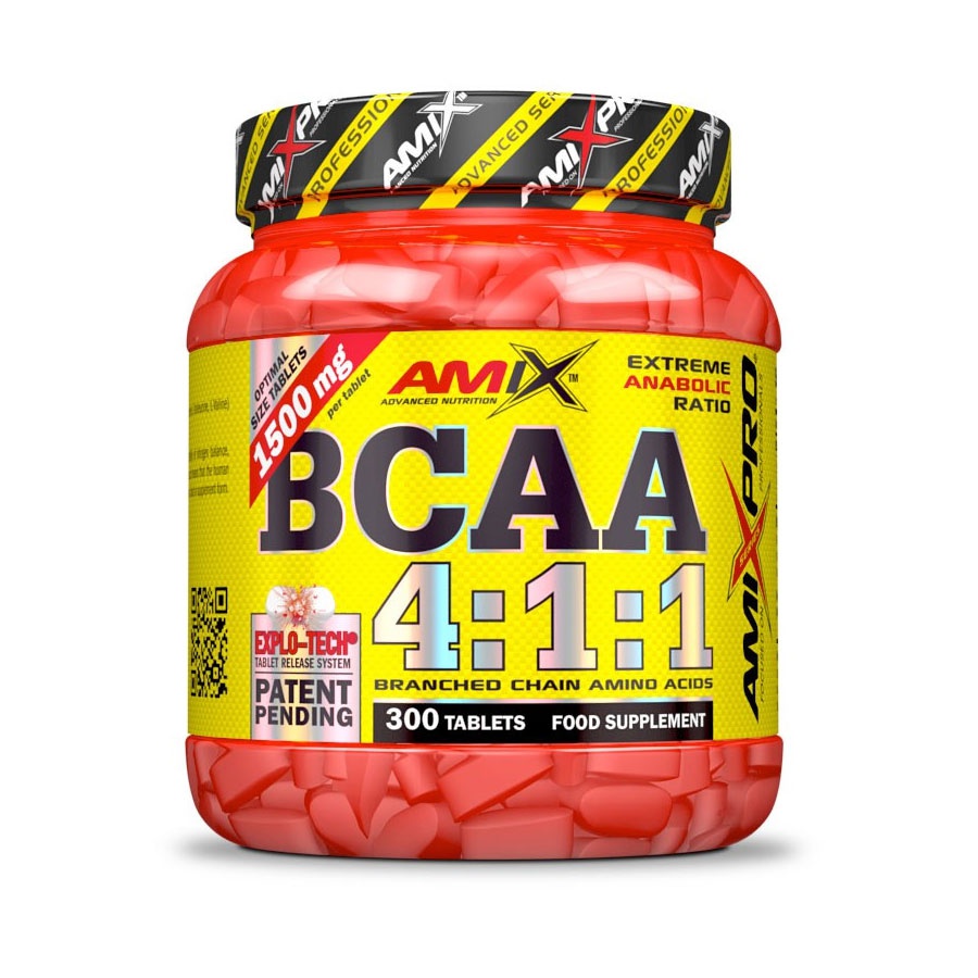 Amix Pro Series BCAA 4:1:1 300 tablet + šťavnatá tyčinka ZDARMA + DÁREK ZDARMA