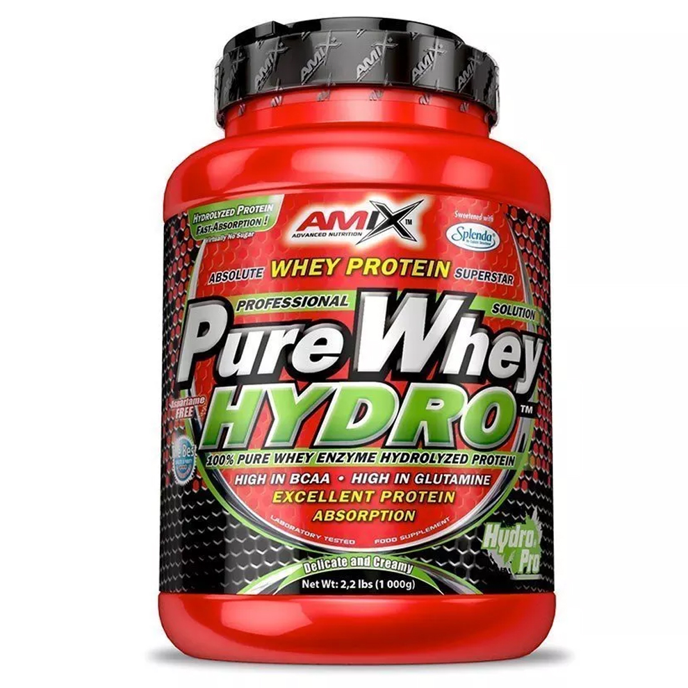 Amix Pure Whey Hydro Protein 1000g + šťavnatá tyčinka ZDARMA Varianta: lime-vanilla + DÁREK ZDARMA