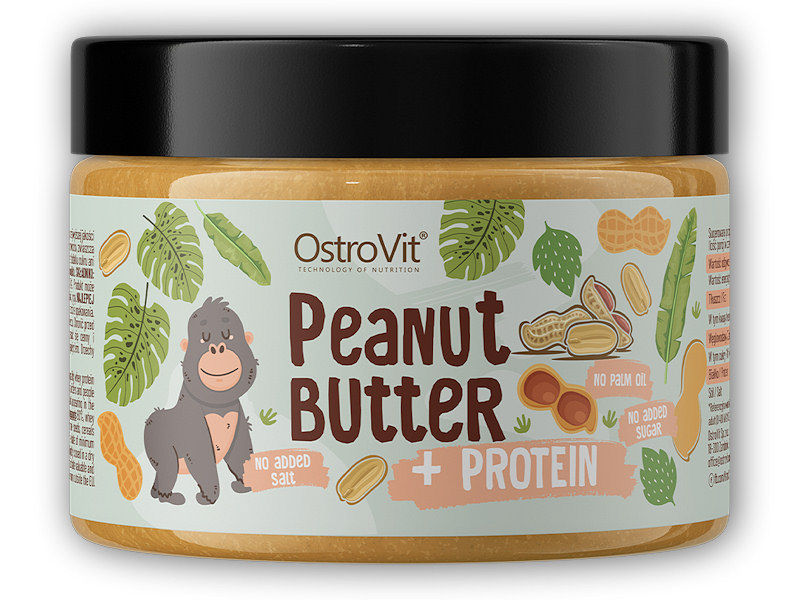 Ostrovit Peanut butter + protein 500g + DÁREK ZDARMA