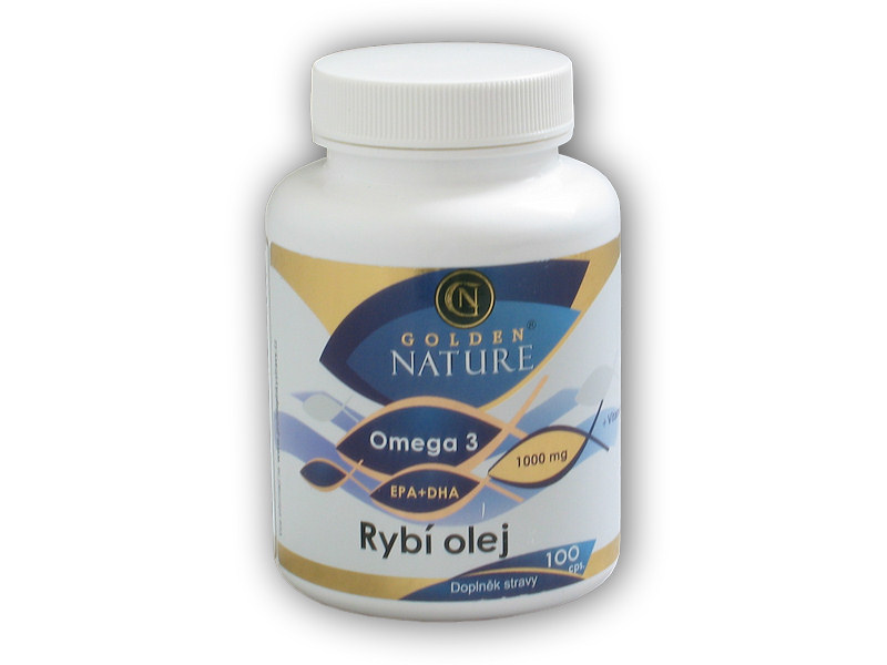 Golden Natur Rybí Olej Omega 3 100 kapslí + DÁREK ZDARMA