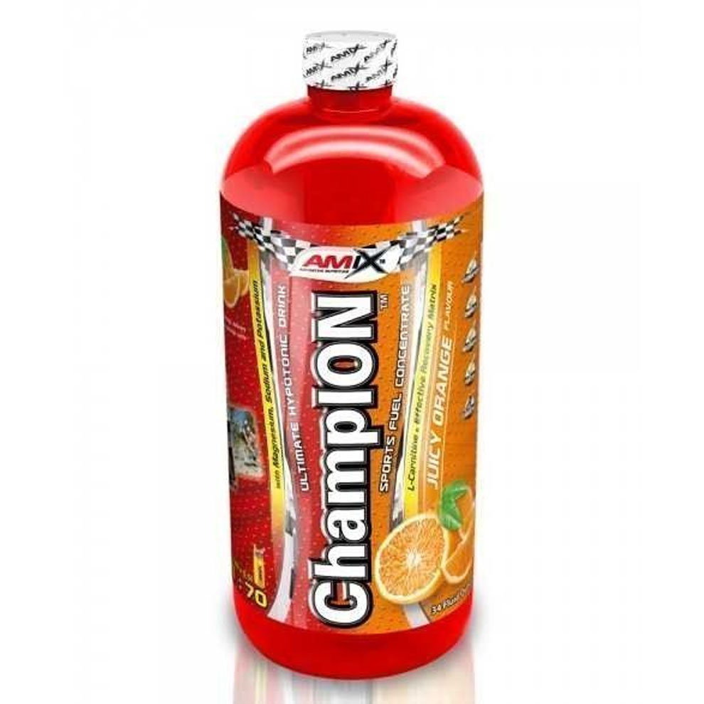 Amix ChampION Sports Fuel Concentrate 1000ml Varianta: strawberry + DÁREK ZDARMA