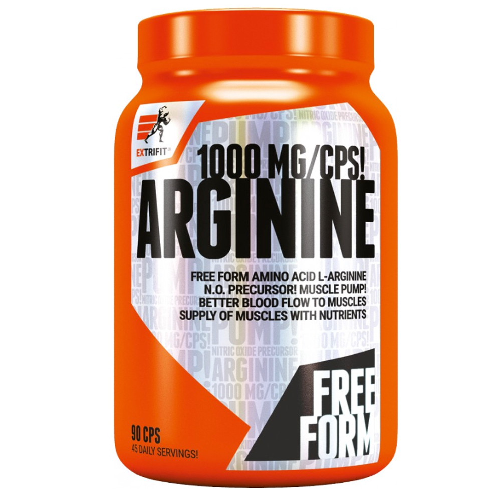 Extrifit Arginine 1000mg 90 kapslí + DÁREK ZDARMA