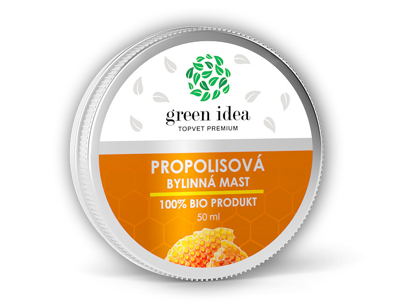 Green Idea Propolisová mast 50ml + DÁREK ZDARMA