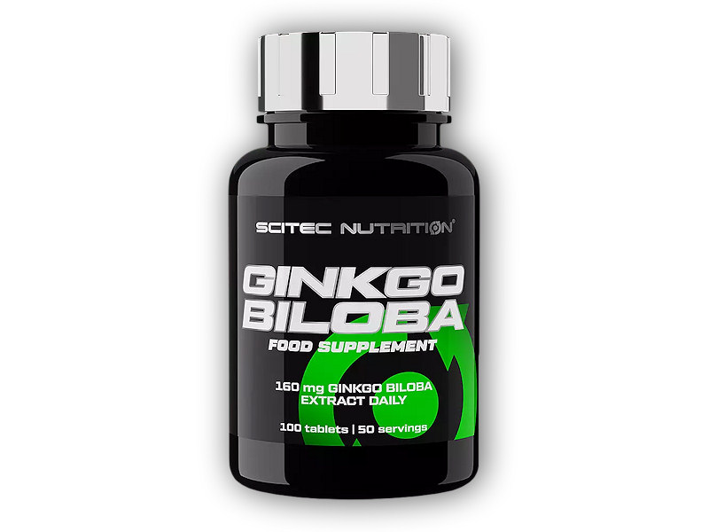 Scitec Nutrition Ginkgo Biloba 100 tablet + DÁREK ZDARMA