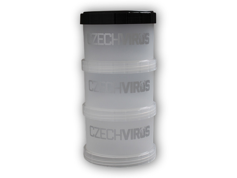 Czech Virus PowerTower krabička na tablety, protein + DÁREK ZDARMA