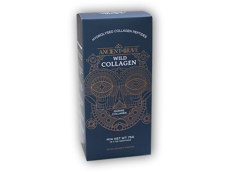 Ancient+Brave Wild Marine Collagen Box 15 x 5g + šťavnatá tyčinka ZDARMA + DÁREK ZDARMA