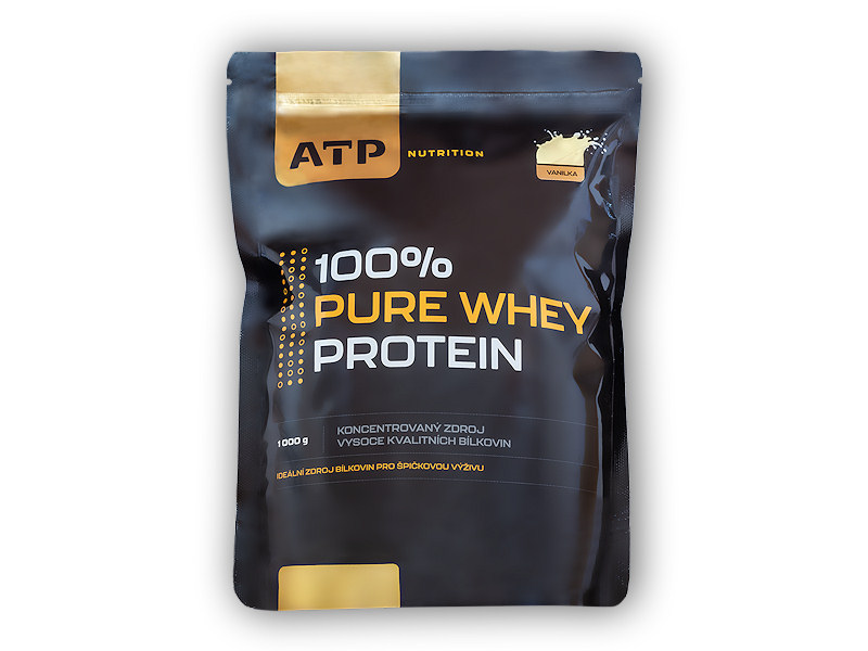 ATP 100% Pure Whey Protein 1000g + šťavnatá tyčinka ZDARMA Varianta: čokoláda + DÁREK ZDARMA
