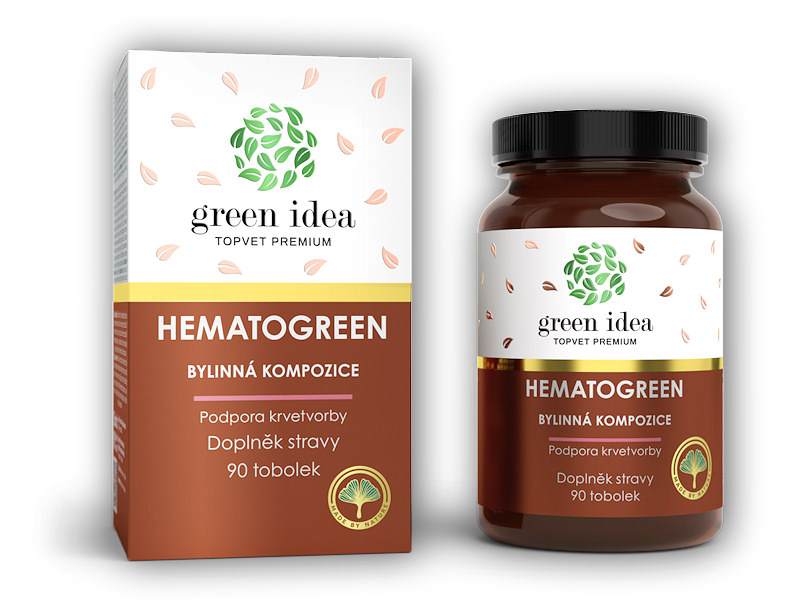 Green Idea Hematogreen 90 tobolek + DÁREK ZDARMA