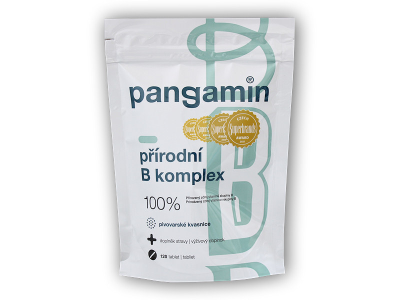 Pangamin Pangamin přírodní B komplex sáček 120 tablet + DÁREK ZDARMA