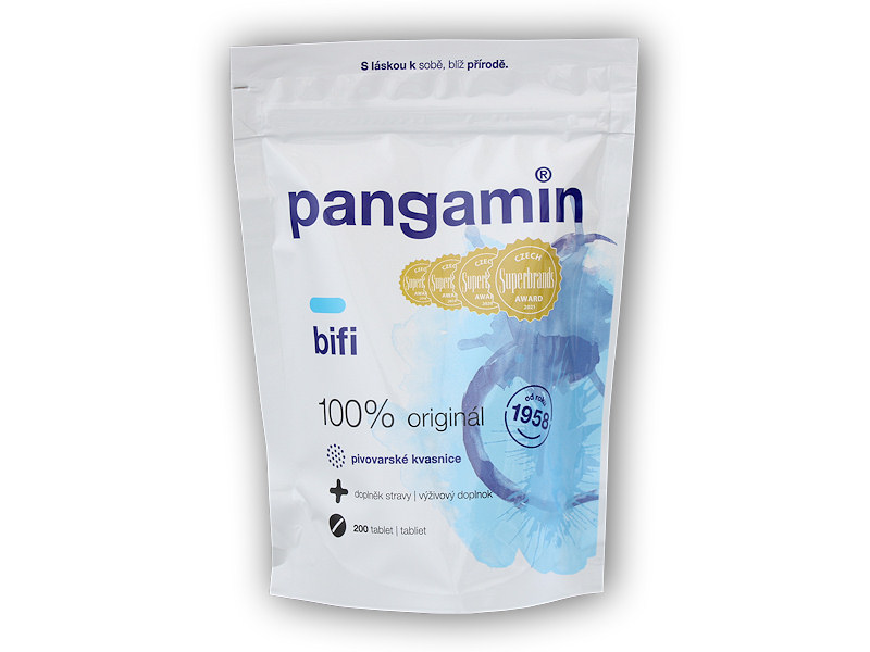 Pangamin Pangamin Bifi sáček 200 tablet + DÁREK ZDARMA