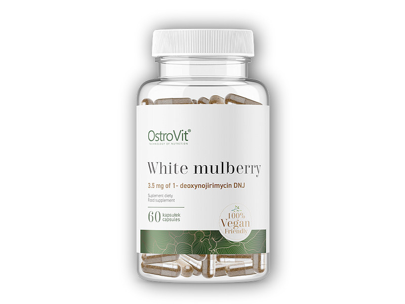 Ostrovit White mulberry vege 60 kapslí + DÁREK ZDARMA