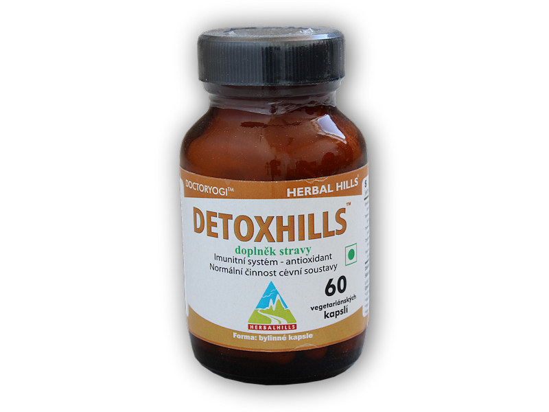 Herbal Hills Detoxhills 60 vege kapslí + DÁREK ZDARMA