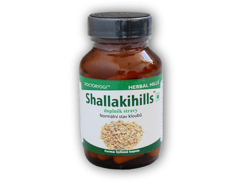 Herbal Hills Shallakihills 60 vege kapslí + DÁREK ZDARMA