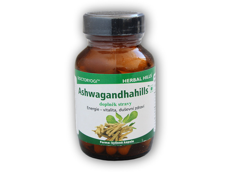 Herbal Hills Ashwaghandahills 60 vege kapslí + DÁREK ZDARMA