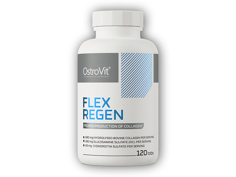 Ostrovit Flex regen 120 tablet klouby - šlachy - vaziva + DÁREK ZDARMA