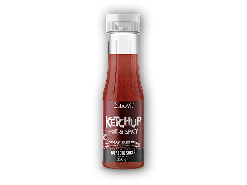 Ostrovit Ketchup hot and spicy 350g + DÁREK ZDARMA