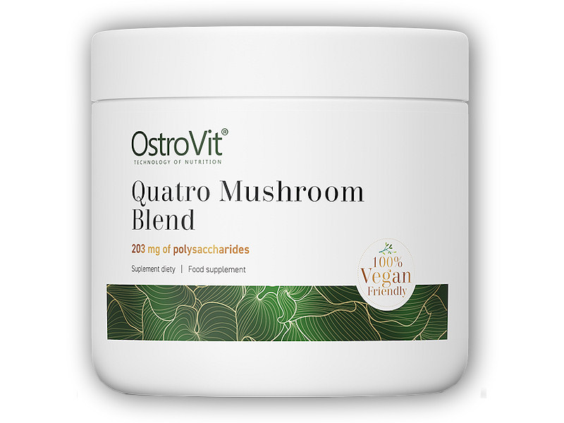 Ostrovit Quatro mushroom blend 50g + DÁREK ZDARMA