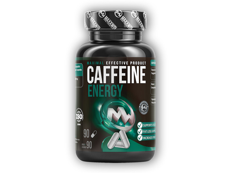 MAXXWIN Caffeine Energy 90 kapslí + DÁREK ZDARMA