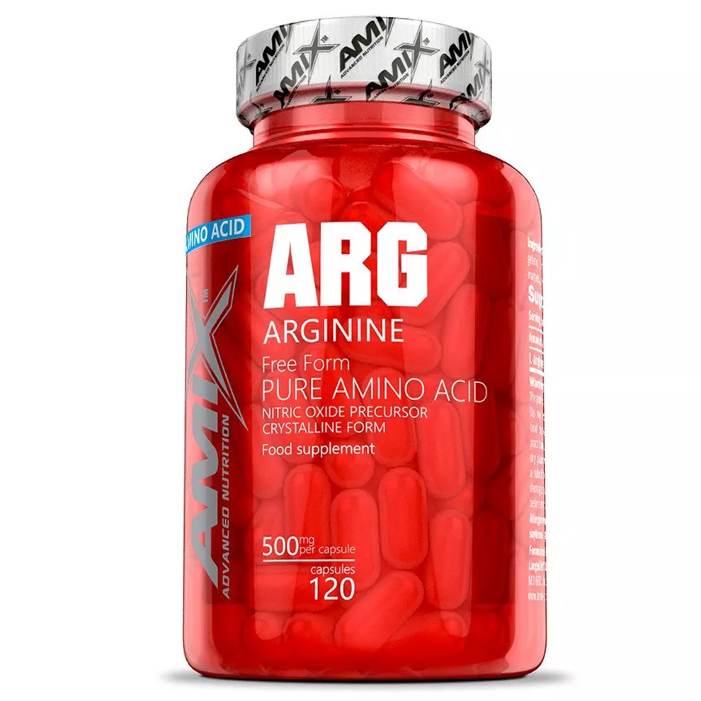 Amix Arginine 120 kapslí + DÁREK ZDARMA