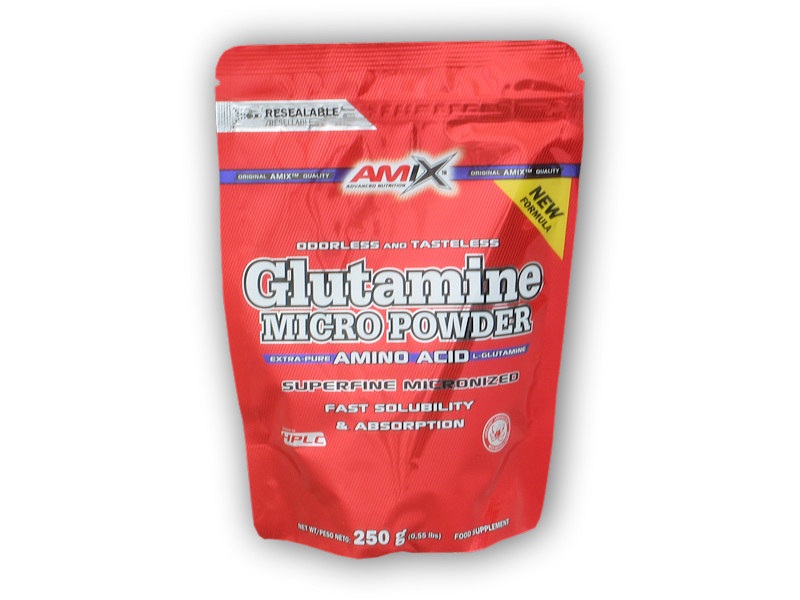Amix L-Glutamine 250g sáček + DÁREK ZDARMA
