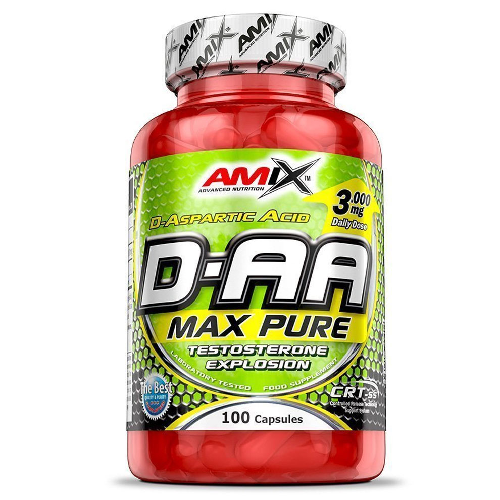 Amix D-AA Max Pure 100 kapslí + DÁREK ZDARMA