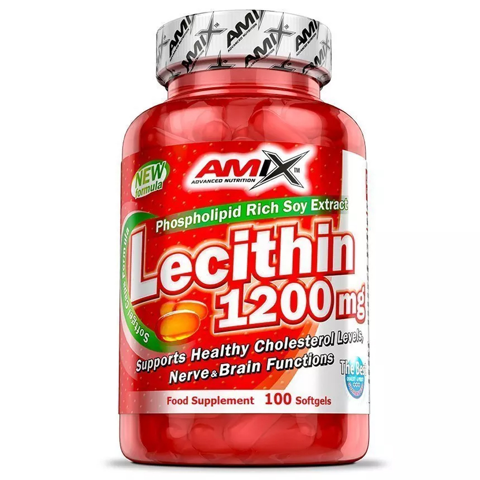 Amix Lecithin 1200mg 100 softgels + DÁREK ZDARMA