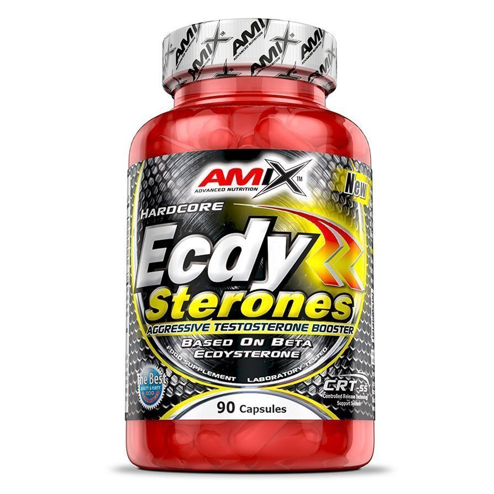 Amix Ecdy Sterones 90 kapslí + šťavnatá tyčinka ZDARMA + DÁREK ZDARMA