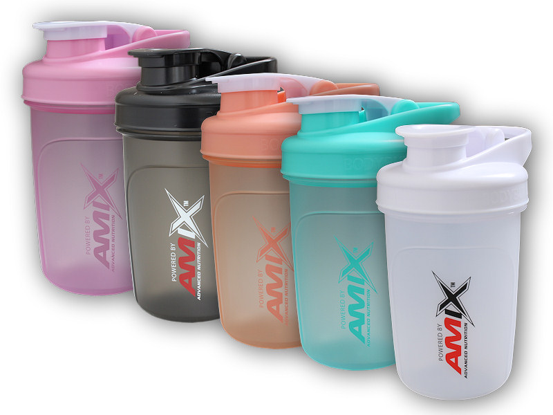 Amix Bodybuilder Shaker 300ml-šejkr na nápoje Varianta: bílý + DÁREK ZDARMA