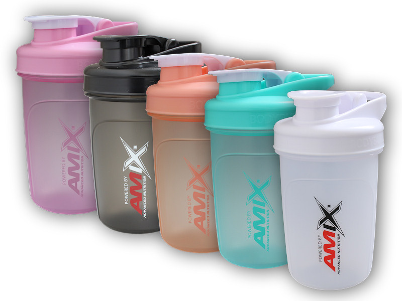 Amix Bodybuilder Shaker 300ml-šejkr na nápoje Varianta: černý + DÁREK ZDARMA