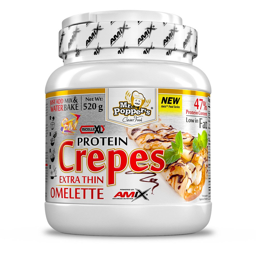 Amix Mr.Popper´s Protein Crepes 520g Varianta: chocolate + DÁREK ZDARMA
