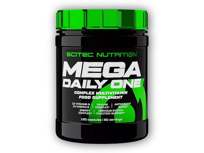 Scitec Nutrition Mega Daily One 120 kapslí + DÁREK ZDARMA