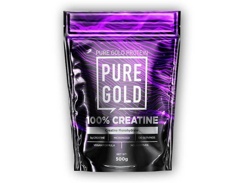 PureGold PureGold Creatine Monohydrate 500g Varianta: cola + DÁREK ZDARMA