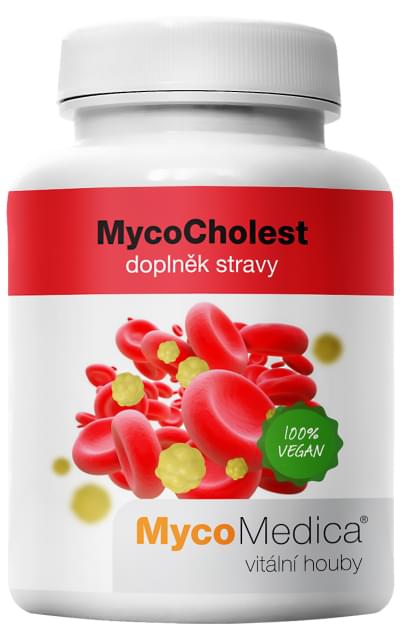 MycoMedica MycoCholest 120 kapslí + DÁREK ZDARMA