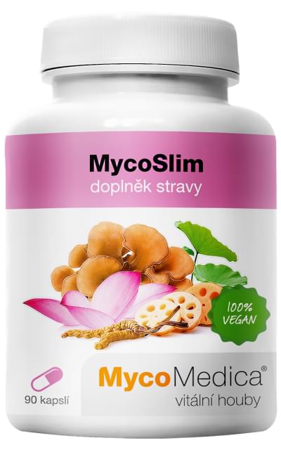 MycoMedica MycoSlim 90 kapslí + šťavnatá tyčinka ZDARMA + DÁREK ZDARMA