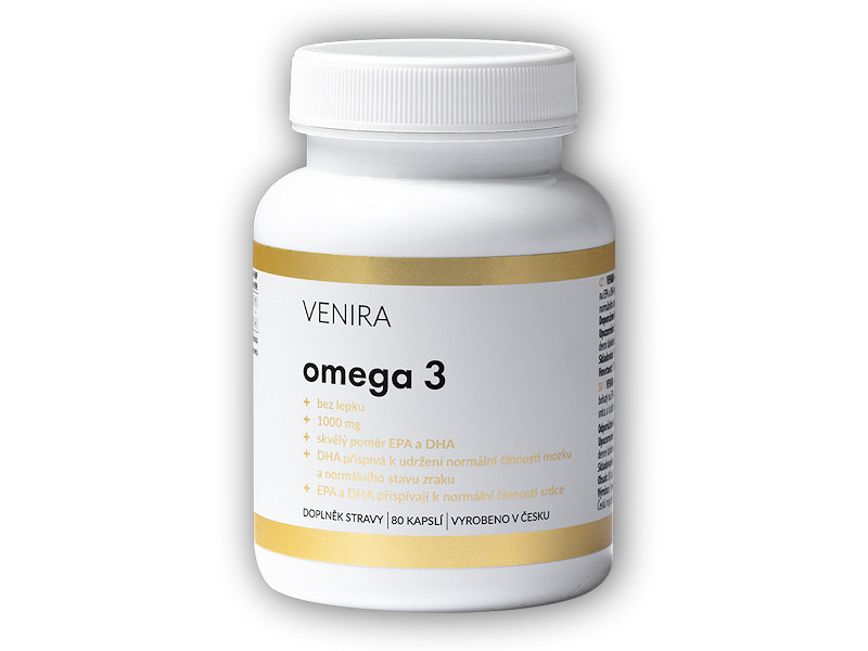 Venira Omega 3 90 kapslí + DÁREK ZDARMA