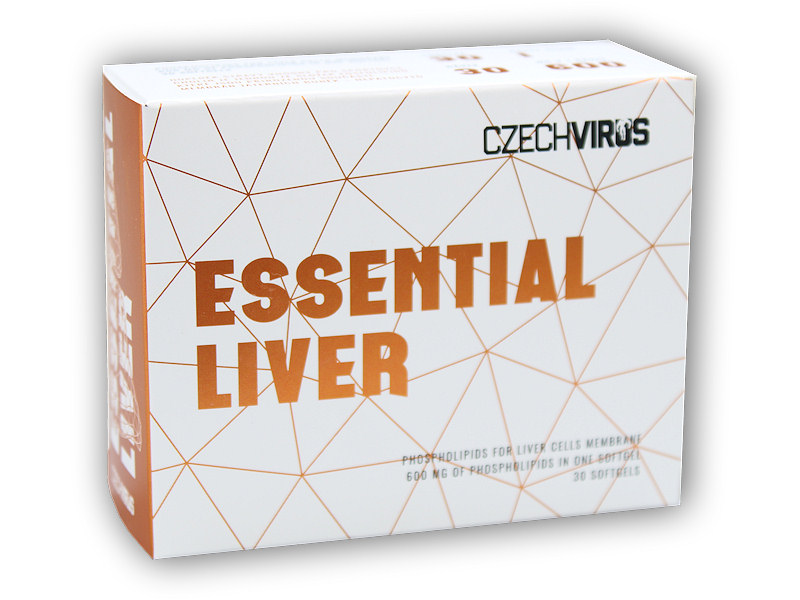 Czech Virus Essential Liver 30 tobolek + DÁREK ZDARMA