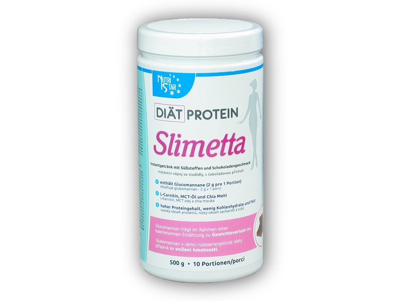 Nutristar Diet protein Slimetta 500g Varianta: vanilka + DÁREK ZDARMA