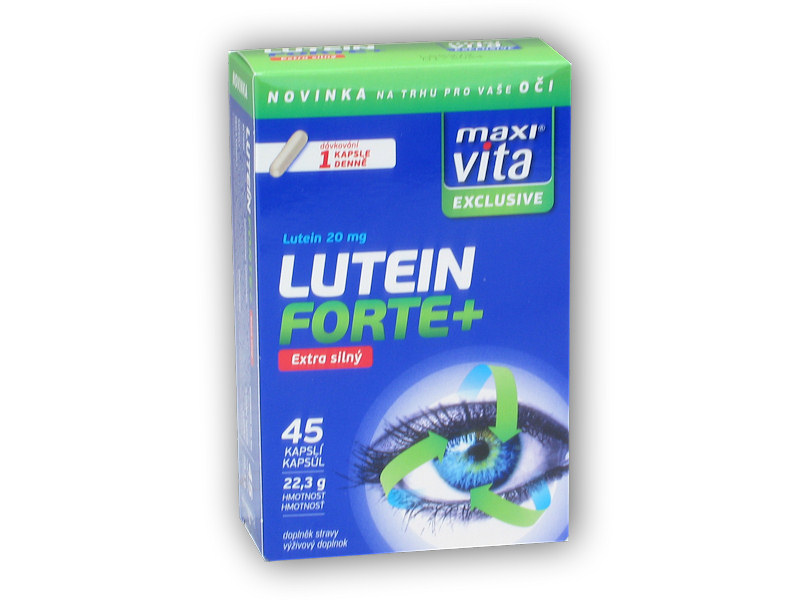 Maxivita Maxi Vita Lutein forte+ 45 kapslí + DÁREK ZDARMA