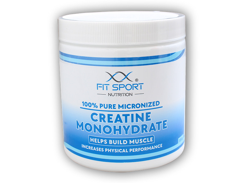 FitSport Nutrition 100% Pure Micronized Creatine Monohydrate 330g + DÁREK ZDARMA