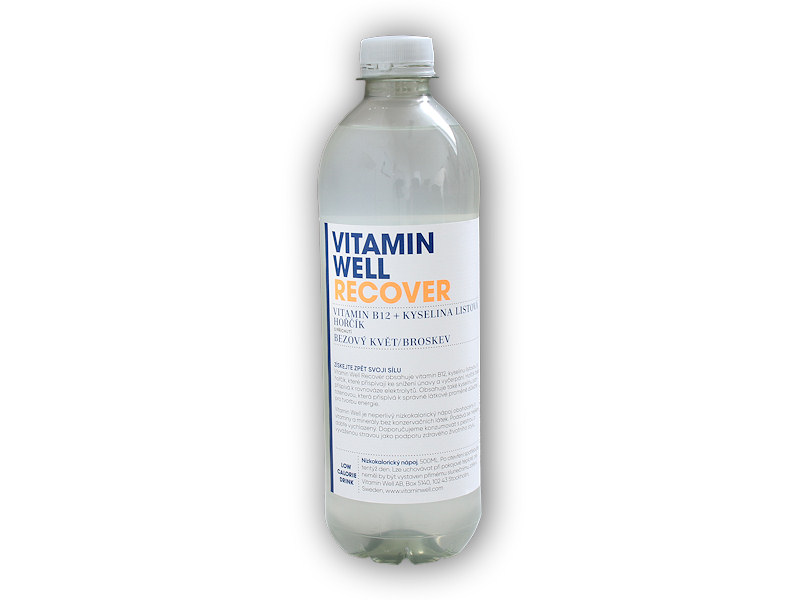 Vitamin Well Vitamin Well RECOVER 500ml Varianta: bezový květ-broskev + DÁREK ZDARMA