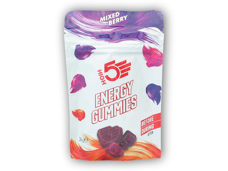 High5 Energy Gummies 26g Varianta: ovoce + DÁREK ZDARMA