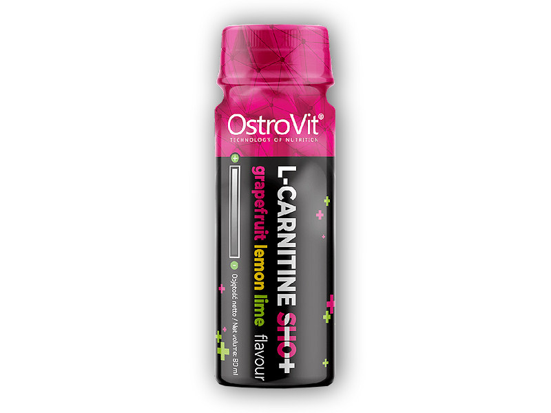 Ostrovit L-Carnitine shot 80ml Varianta: grapefruit-citron-limetka + DÁREK ZDARMA