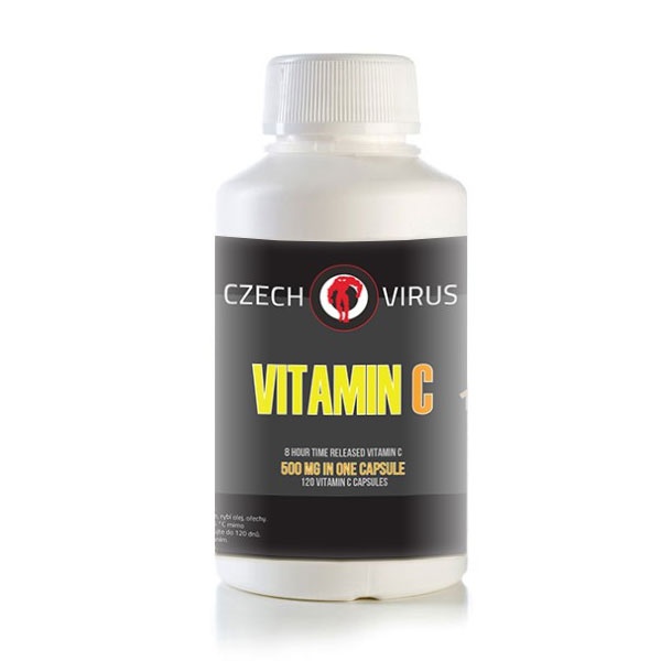 Czech Virus Vitamin C 500mg 120 kapslí + DÁREK ZDARMA