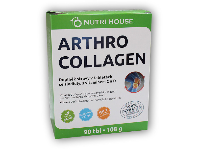 Nutri House Arthro Collagen 90 tablet + DÁREK ZDARMA