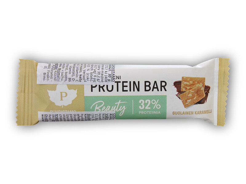 Puhdistamo Collagen Protein Bar slaný karamel 30g + DÁREK ZDARMA