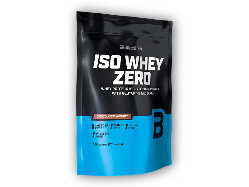 BioTech USA Iso Whey Zero 500g + šťavnatá tyčinka ZDARMA Varianta: vanilka + DÁREK ZDARMA