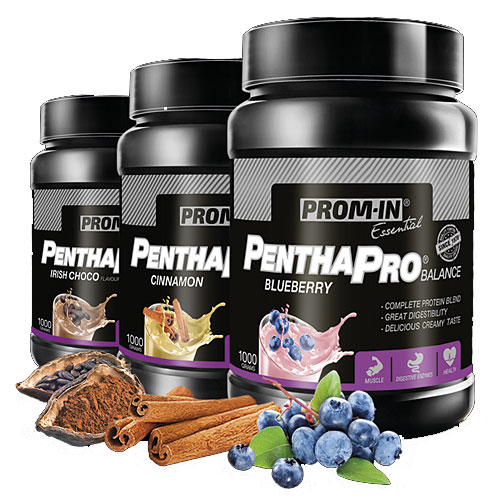 PROM-IN Pentha Pro Balance 2250g + šťavnatá tyčinka ZDARMA Varianta: skořice + DÁREK ZDARMA