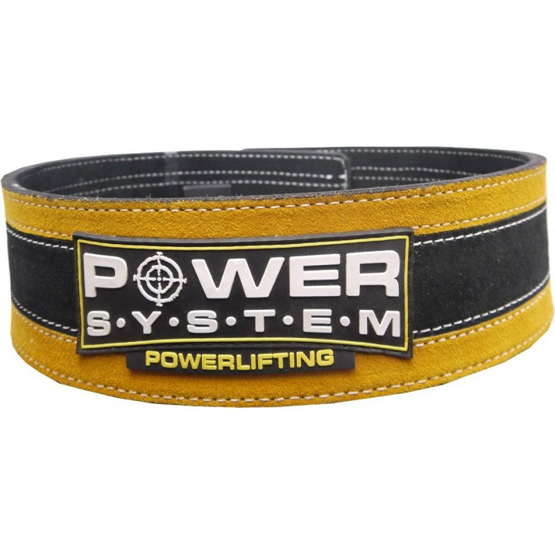 Power System PowerSystem opasek STRONGLIFT powerlifting + šťavnatá tyčinka ZDARMA Varianta: yellow L-XL 90-110cm + DÁREK ZDARMA