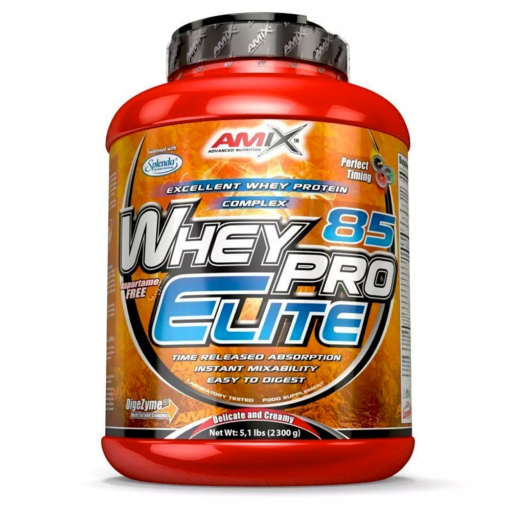 Amix WheyPro Elite 85% 1000g + šťavnatá tyčinka ZDARMA Varianta: banana + DÁREK ZDARMA