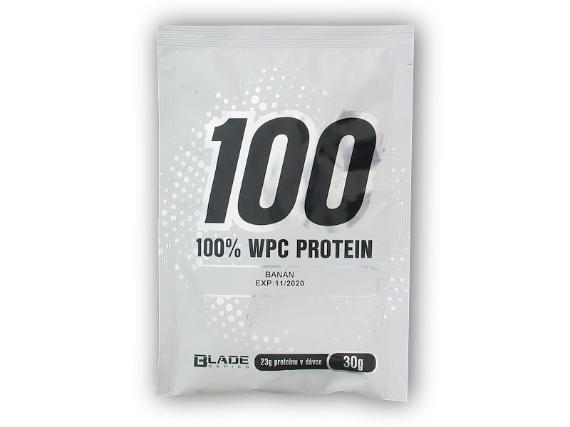 Hi Tec Nutrition BS Blade 100% WPC protein 30g Varianta: bílá čokoláda + DÁREK ZDARMA